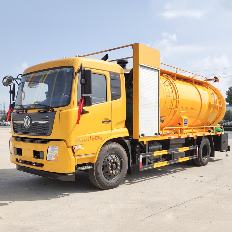 High pressure clean truck